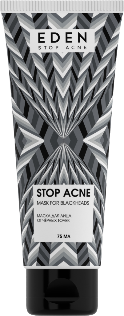 EDEN STOP ACNE маска для лица от черных точек 75 мл 3D.png