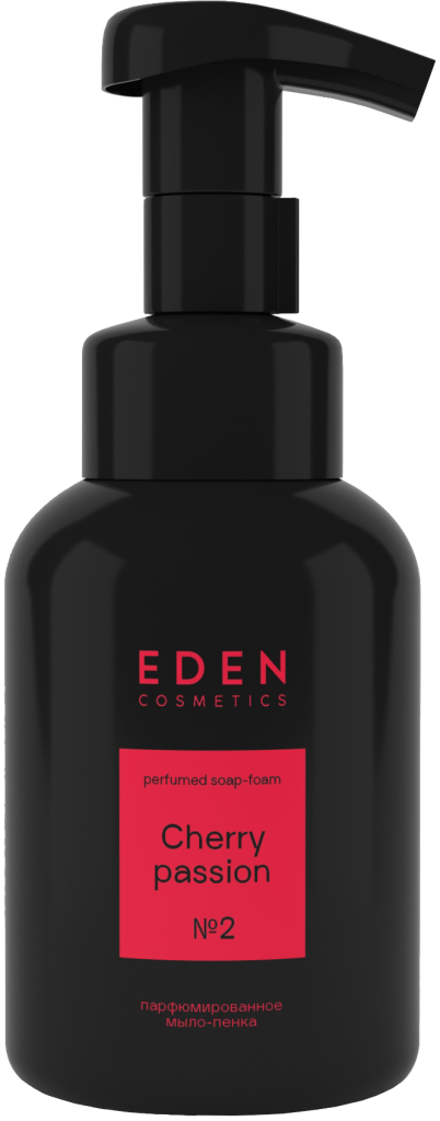 EDEN. COSMETICS. Мыло-пенка для рук парфюмированное Cherry Passion 3D (07.10.2025).png