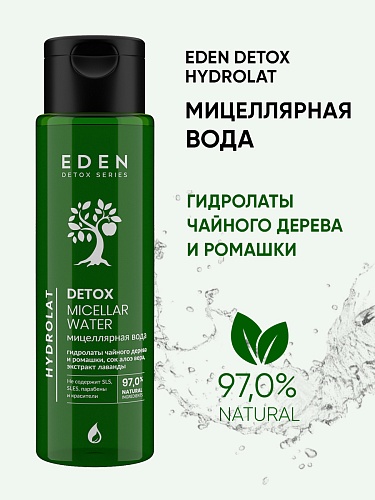 Мицеллярная вода DETOX HYDROLAT, 200 мл Мицеллярная вода DETOX HYDROLAT, 200 мл